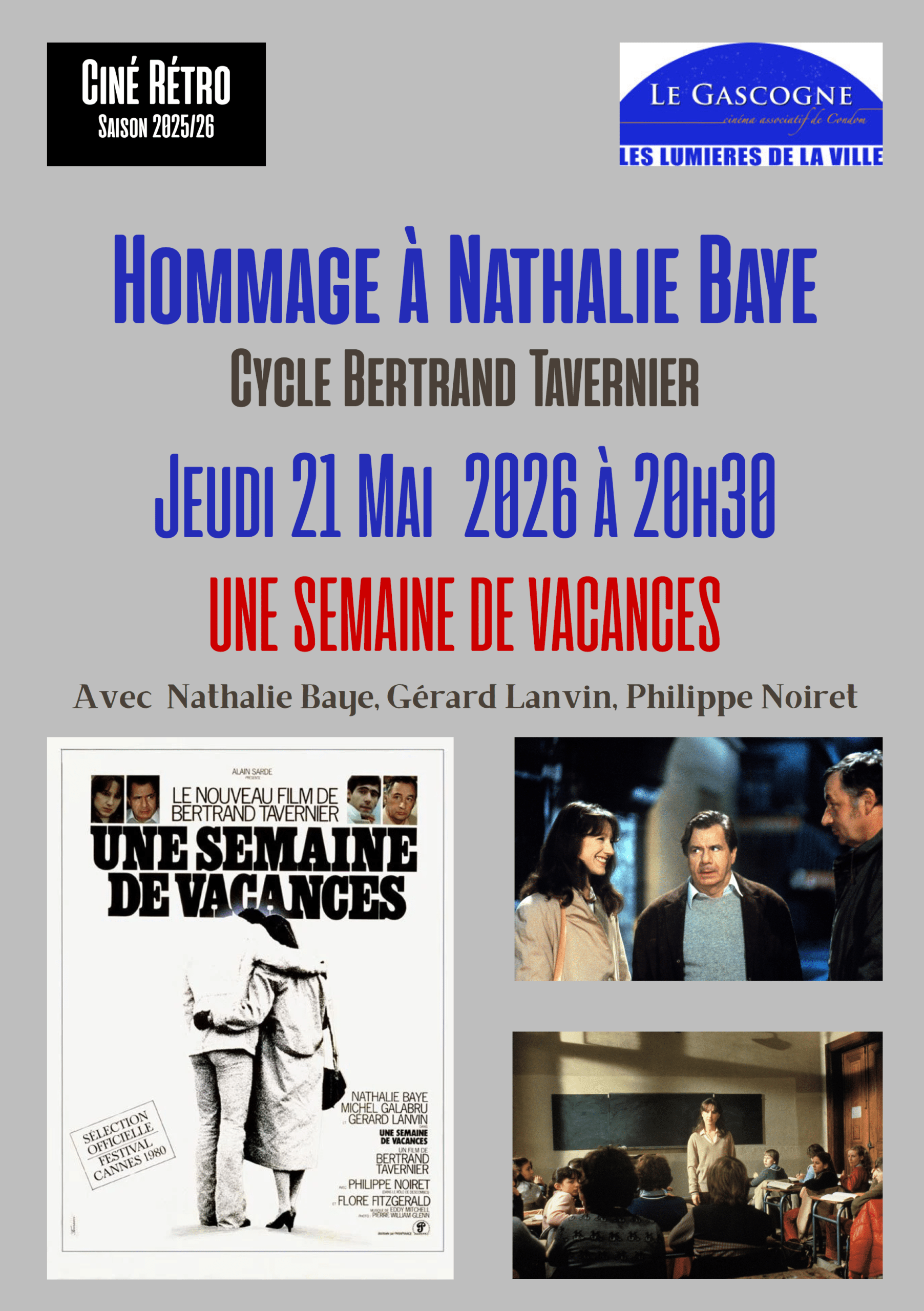 Hommage à Nathalie Baye