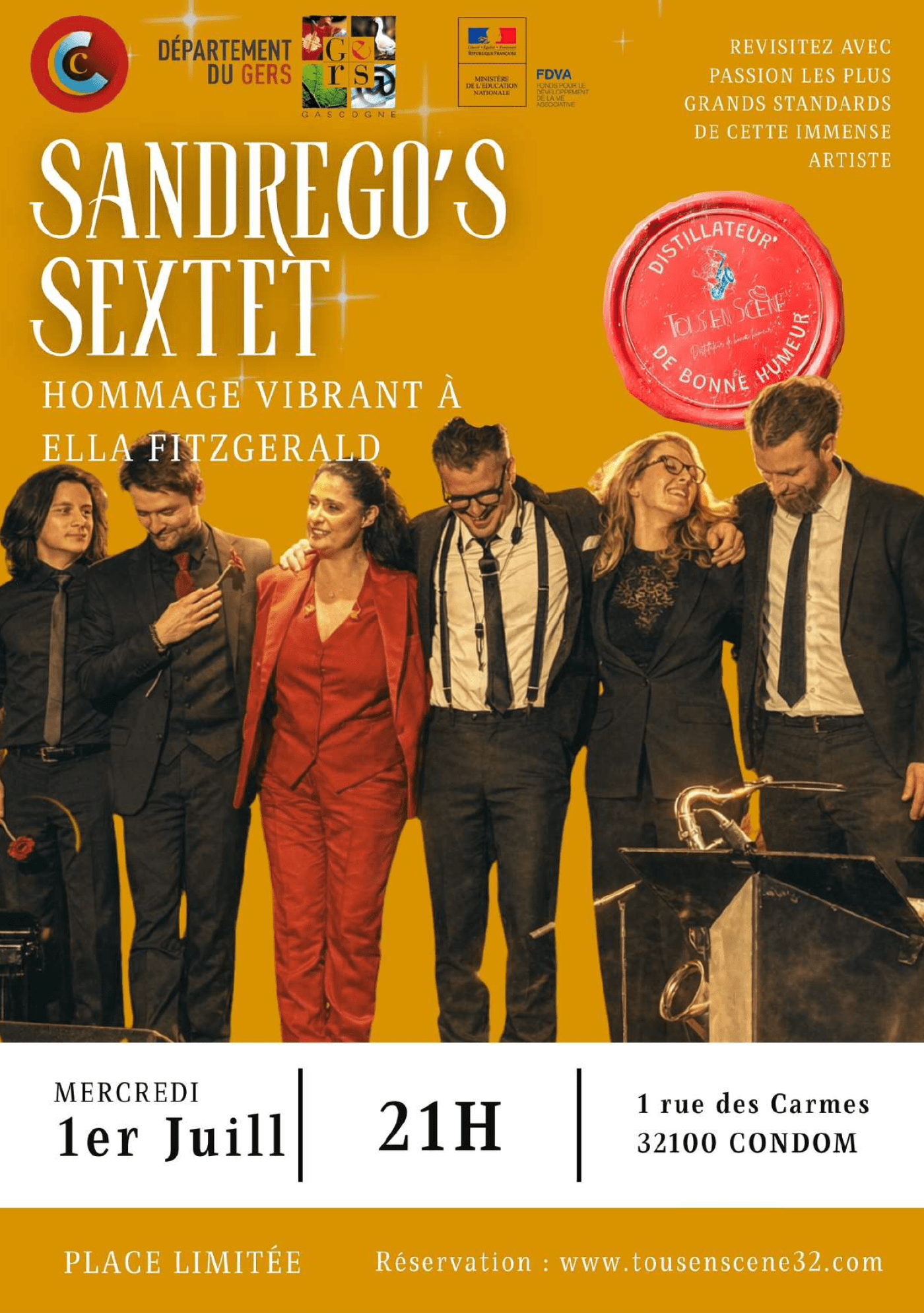 Sandrego’s sextet