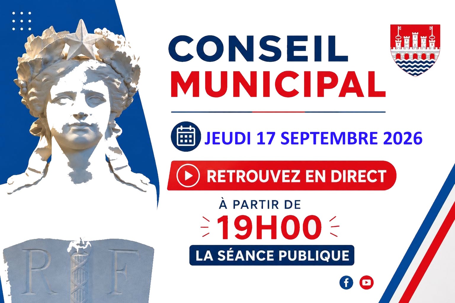 Direct du conseil municipal